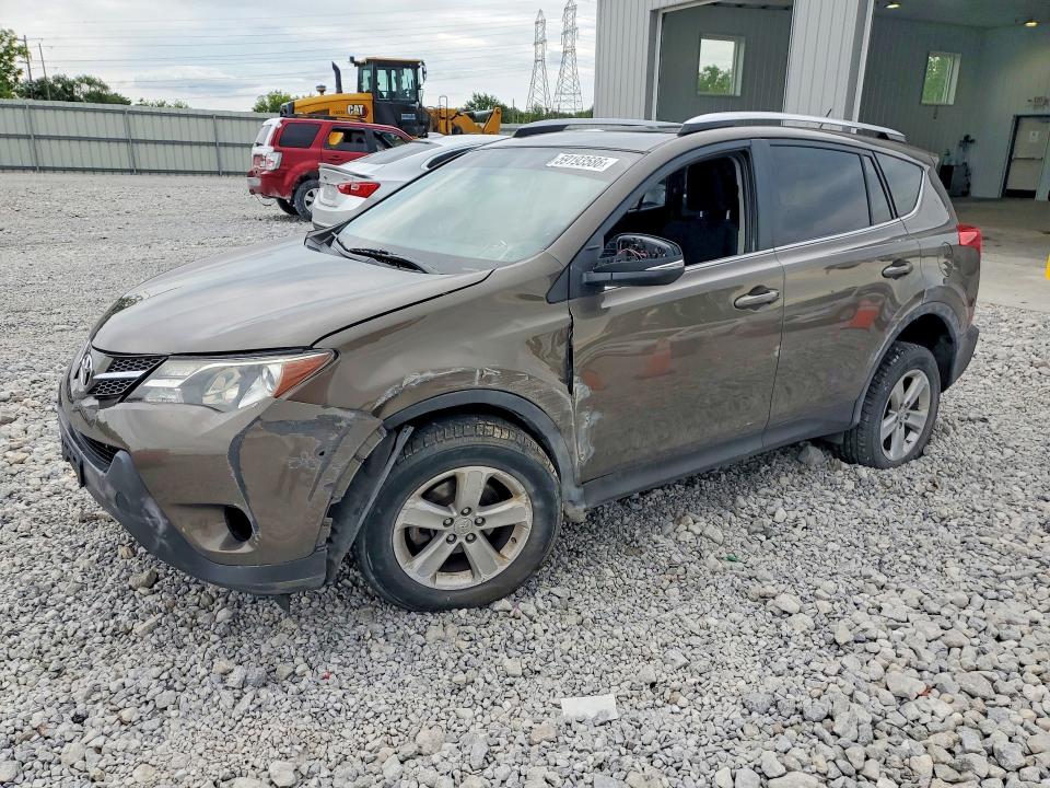 2014 Toyota VIN JTMRFREV4ED094513 COPART salvage auction — FRONT END, Oh - Cert Of Title-Salvage, sold $4,100 on 2026-07-14 (photo 1)