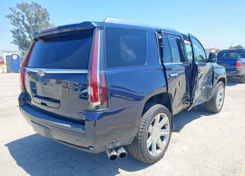 2019 Cadillac Escalade VIN 1GYS4CKJ2KR103353 COPART salvage auction — SIDE, Ca - Salvage Certificate (P), sold $15,500 on 2026-07-22 (photo 4)