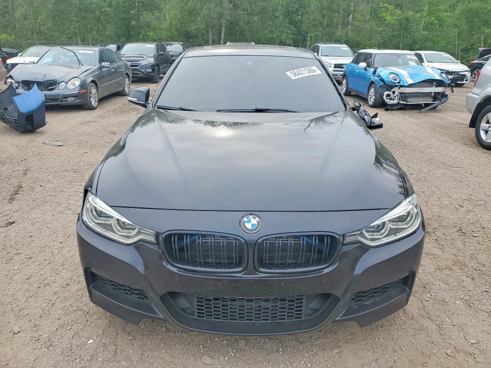 2017 BMW 3er VIN WBA8B7C33HK858507 COPART salvage auction — FRONT END, On - Permit No Brand - Unfit, sold $14,200 on 2026-07-30 (photo 5)