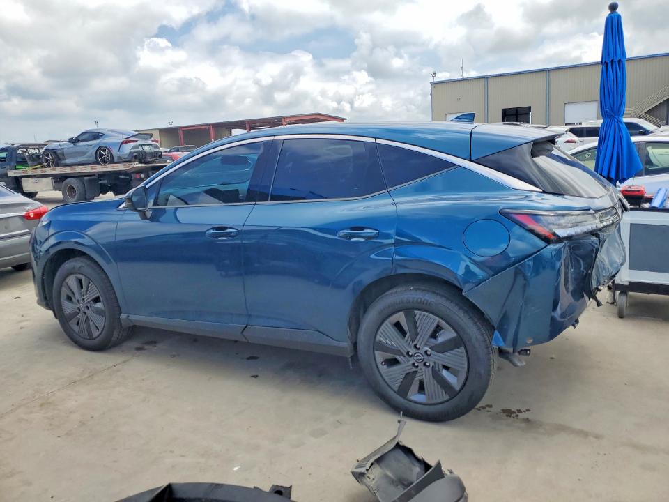 2025 Nissan Murano VIN 5N1AZ3CS0SC132908 COPART salvage auction — FRONT END, TX - SALVAGE VEHICLE TITLE (P), sold $9,900 on 2026-07-16 (photo 2)