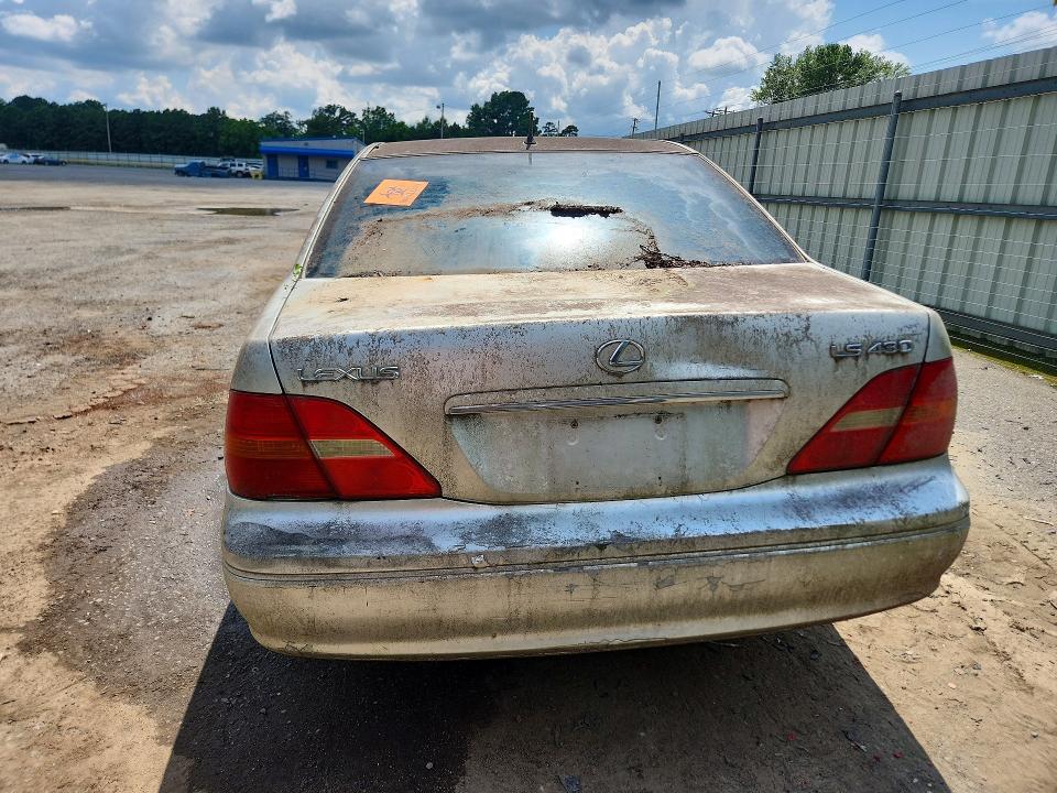 2002 Lexus Ls 430 VIN JTHBN30F220055468 COPART salvage auction — ALL OVER, Mt - Certificate Of Title, sold $425 on 2026-07-16 (photo 6)