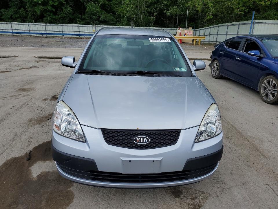 2009 Kia Rio VIN KNADE223796584619 COPART salvage auction — REAR END, PA - CERTIFICATE OF SALVAGE, sold $375 on 2026-07-02 (photo 5)
