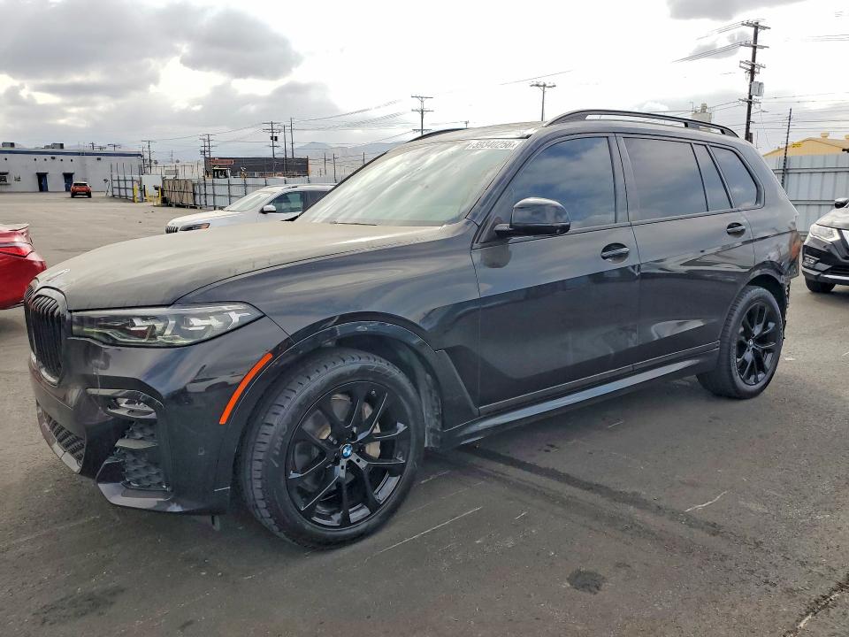 2020 BMW X7 VIN 5UXCW2C00L9B63140 — COPART salvage auction photo
