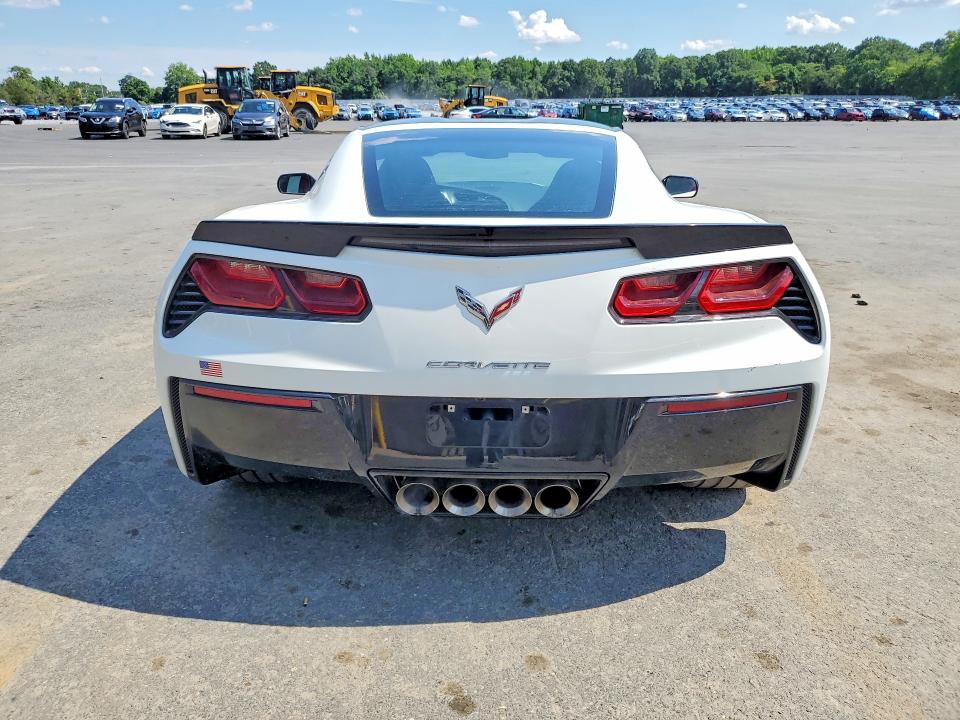 2017 Chevrolet Corvette stingray VIN 1G1YJ2D78H5107338 COPART salvage auction — WATER/FLOOD, Fl - Cert Of Title-Slvg Rebld Flood (P), sold $23,300 on 2026-07-07 (photo 6)