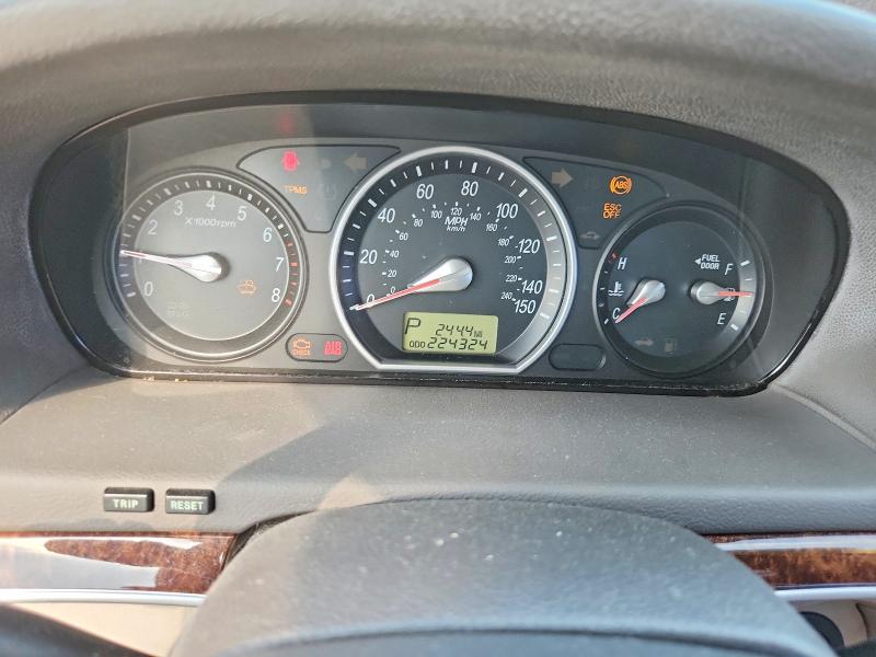 2008 Hyundai Sonata VIN 5NPET46C18H325504 COPART salvage auction — FRONT END, TX - SALVAGE VEHICLE TITLE, sold $125 on 2026-07-16 (photo 9)