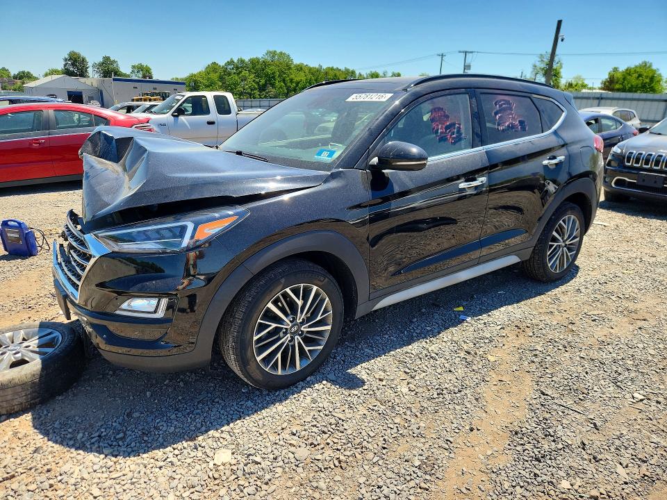 2021 Hyundai VIN KM8J3CAL4MU361165 COPART salvage auction — FRONT END, Nj - Cert Of Title-Salvage, sold $3,800 on 2026-07-31 (photo 1)