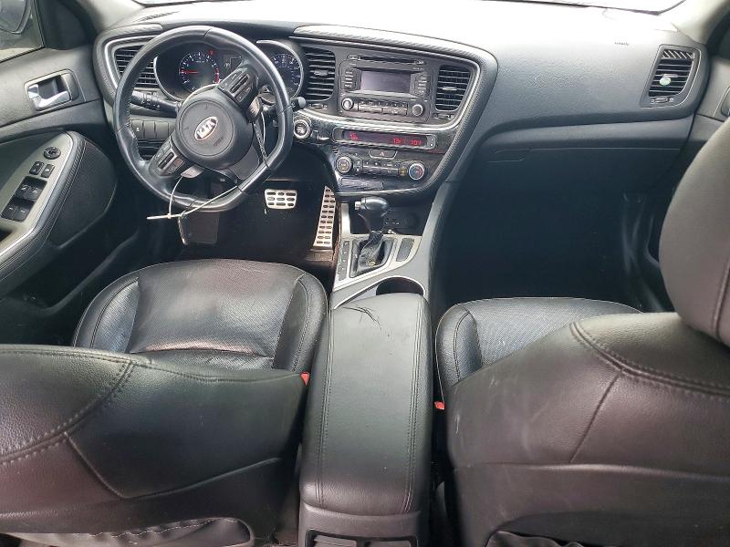 2015 Kia Optima VIN 5XXGR4A63FG402228 COPART salvage auction — FRONT END, Ca - Dis/Dlr/Exp Only Clean Title (P), sold $1,800 on 2026-07-09 (photo 8)