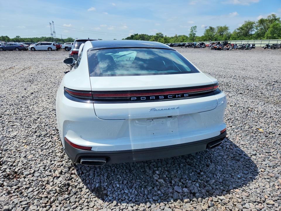 2025 Porsche Panamera VIN WP0AA2YA8SL011808 COPART salvage auction — FRONT END, Il - Salvage Certificate, sold $28,250 on 2026-08-12 (photo 6)