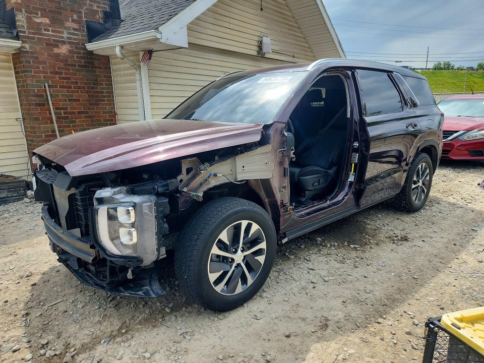 2020 Hyundai Palisade VIN KM8R2DHEXLU152286 COPART salvage auction — FRONT END, Oh - Cert Of Title-Salvage, sold $6,000 on 2026-07-15 (photo 1)