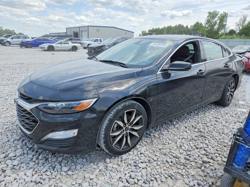 2020 Chevrolet Malibu VIN 1G1ZG5ST7LF115048 COPART salvage auction — REAR END, Mi - Certificate Of Title, sold $5,200 on 2026-07-02 (photo 1)