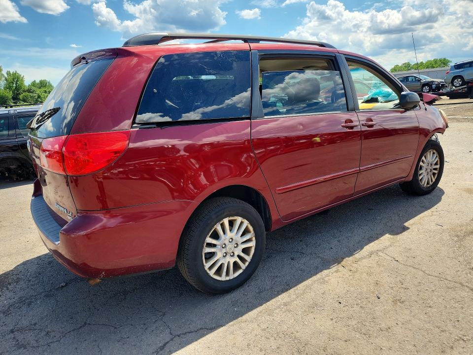 2010 Toyota Sienna VIN 5TDJK4CC5AS029522 COPART salvage auction — FRONT END, CT - CERT OF TITLE-SALVAGE, sold $1,650 on 2026-07-14 (photo 3)