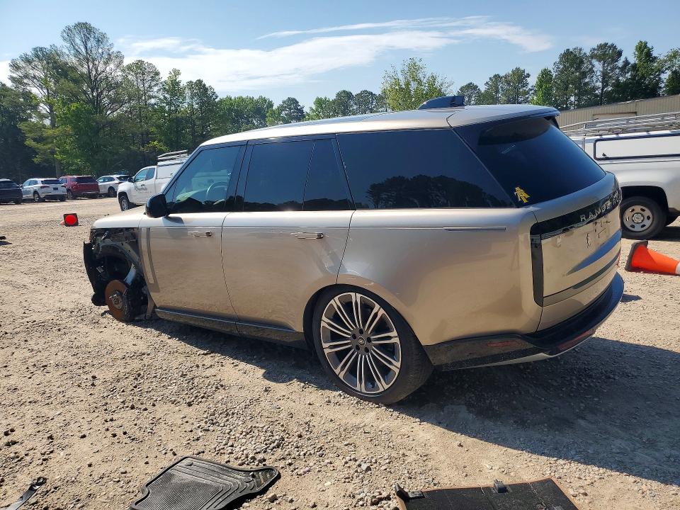 2025 Land rover RANGE ROVER VIN SALKP9E91SA312768 COPART salvage auction — FRONT END, Nc - Salvage Certificate Of Title, sold $81,500 on 2026-07-17 (photo 2)