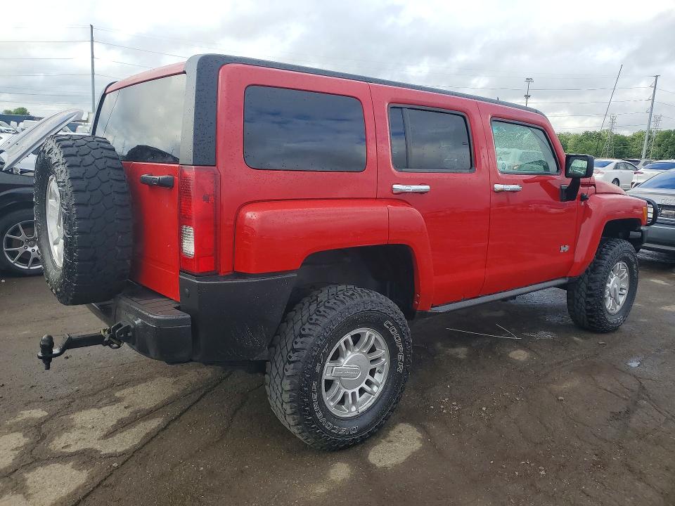2007 Hummer H3 VIN 5GTDN13E678105873 COPART salvage auction — MINOR DENT/SCRATCHES, MI - CERTIFICATE OF TITLE, sold $375 on 2026-07-17 (photo 3)