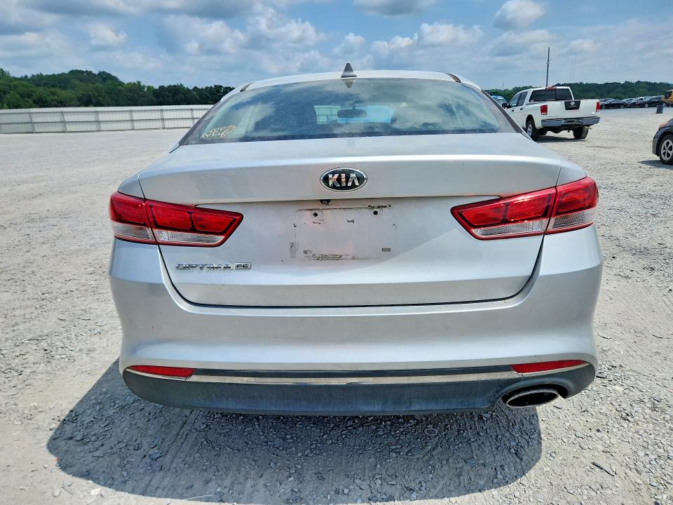 2016 Kia Optima VIN 5XXGT4L34GG019467 COPART salvage auction — MECHANICAL, Nc - Dealer Only Clean Title, sold $800 on 2026-07-22 (photo 6)