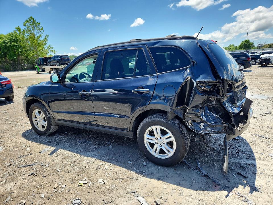 2011 Hyundai Santa fe VIN 5XYZGDAB6BG003878 COPART salvage auction — REAR END, Il - Salvage Certificate, sold $1,150 on 2026-07-20 (photo 2)