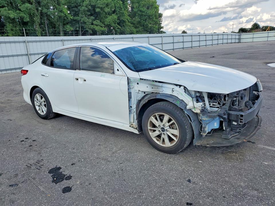2018 Kia Optima VIN 5XXGT4L37JG209397 COPART salvage auction — FRONT END, Nc - Salvage Certificate Of Title, sold $1,150 on 2026-07-28 (photo 4)