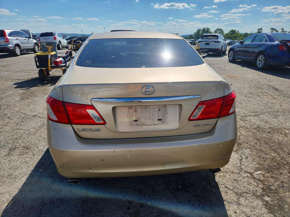 2007 Lexus ES VIN JTHBJ46G972151014 COPART salvage auction — FRONT END, MT - CERTIFICATE OF TITLE, sold $175 on 2026-07-24 (photo 6)