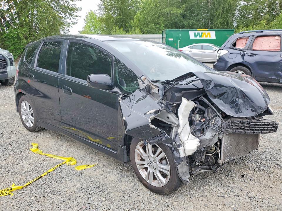 2010 Honda Fit VIN JHMGE8H42AC038611 COPART salvage auction — FRONT END, Wa - Bill Of Sale, sold $475 on 2026-07-27 (photo 4)