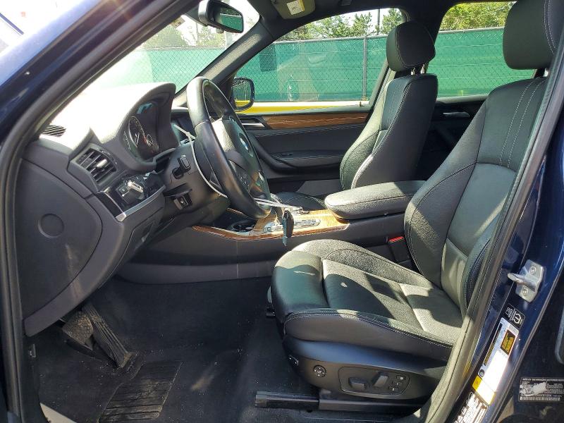 2014 BMW X3 VIN 5UXWX7C55E0E81054 COPART salvage auction — FRONT END, Co - Public - Salvage Title, sold $325 on 2026-07-21 (photo 7)
