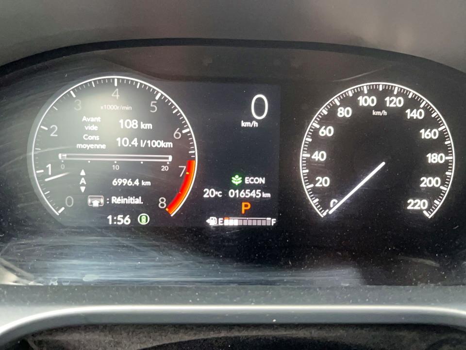 2024 Honda Hr-v VIN 3CZRZ2H77RM106508 COPART salvage auction — NORMAL WEAR, Qc - Aucune Mention (P), sold $24,900 on 2026-07-03 (photo 8)