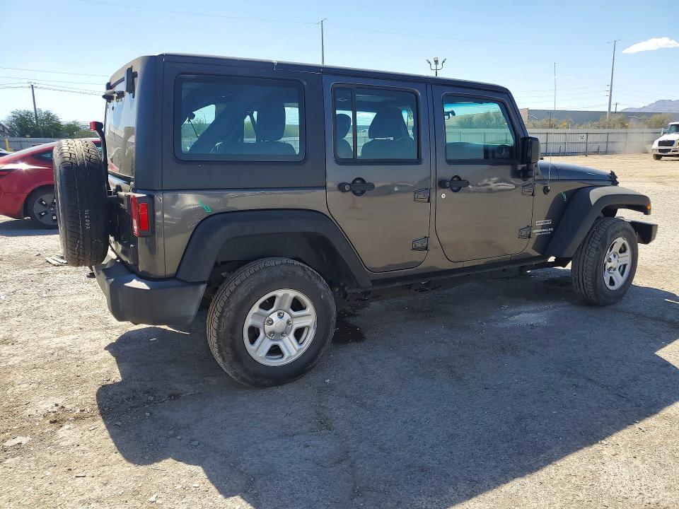 2016 Jeep Wrangler / VIN 1C4BJWDG4GL324240 COPART salvage auction — FRONT END, Nv - Salvage Title, sold $150 on 2026-07-30 (photo 3)