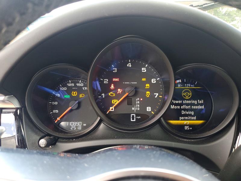 2019 Porsche Macan VIN WP1AA2A56KLB07576 COPART salvage auction — SIDE, Tx - Salvage Vehicle Title, sold $40 on 2026-07-27 (photo 9)