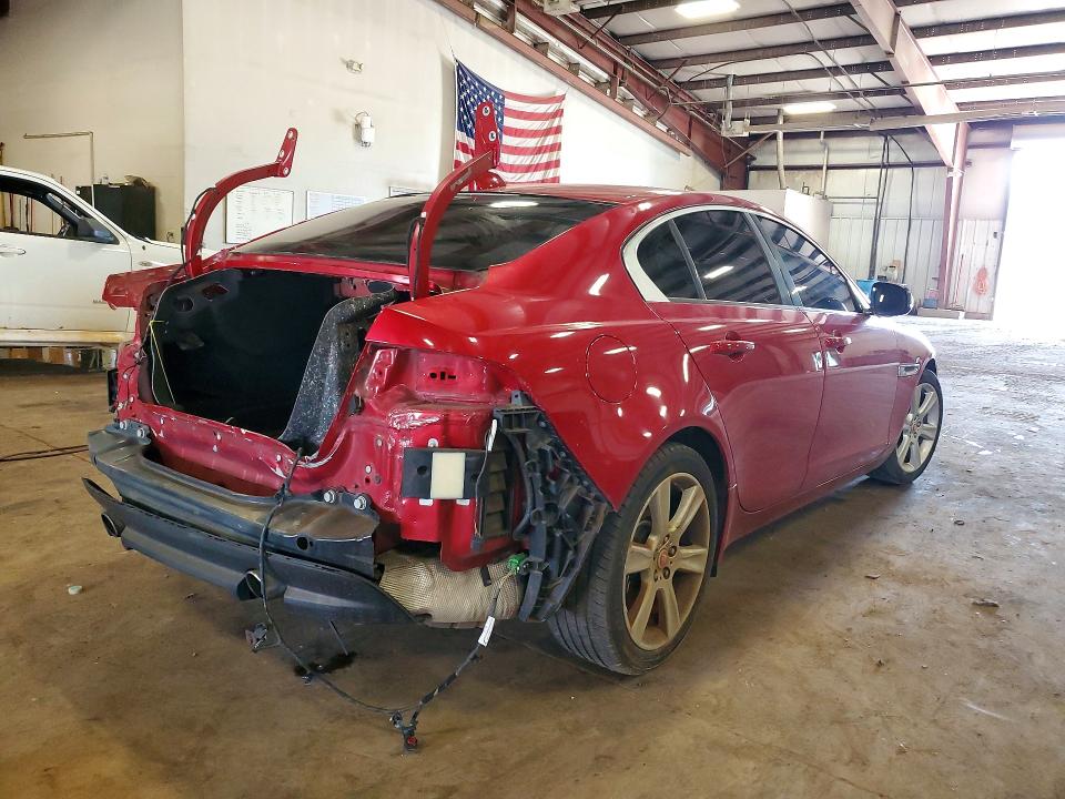 2017 Jaguar Xe VIN SAJAD4BG4HA973142 COPART salvage auction — REAR END, Mi - Certificate Of Title, sold $1,250 on 2026-07-17 (photo 3)