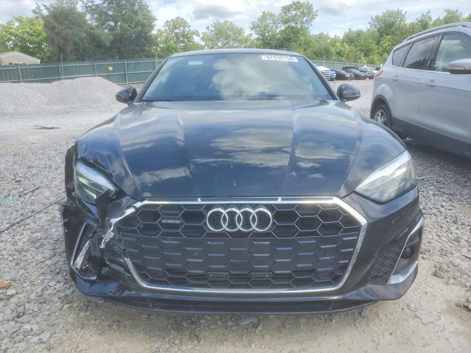 2021 Audi VIN WAUDACF55MA007123 COPART salvage auction — FRONT END, Tn - Salvage Certificate, sold $12,500 on 2026-07-02 (photo 5)