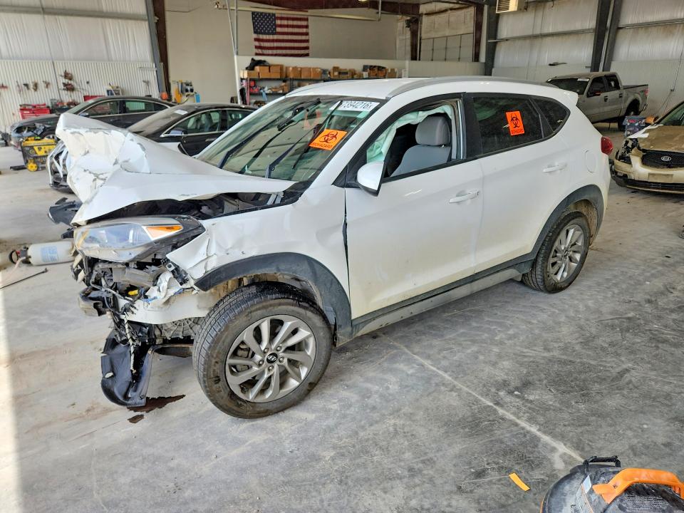 2018 Hyundai Tucson VIN KM8J3CA42JU798764 COPART salvage auction — FRONT END, Ne - Cert Of Title-Salvage, sold $850 on 2026-07-14 (photo 1)
