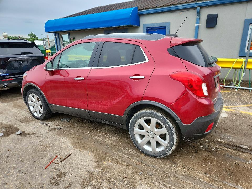 2015 Buick . VIN KL4CJGSB0FB148741 COPART salvage auction — HAIL, Ks - Cert Of Title-Salvage, sold $1,400 on 2026-07-08 (photo 2)