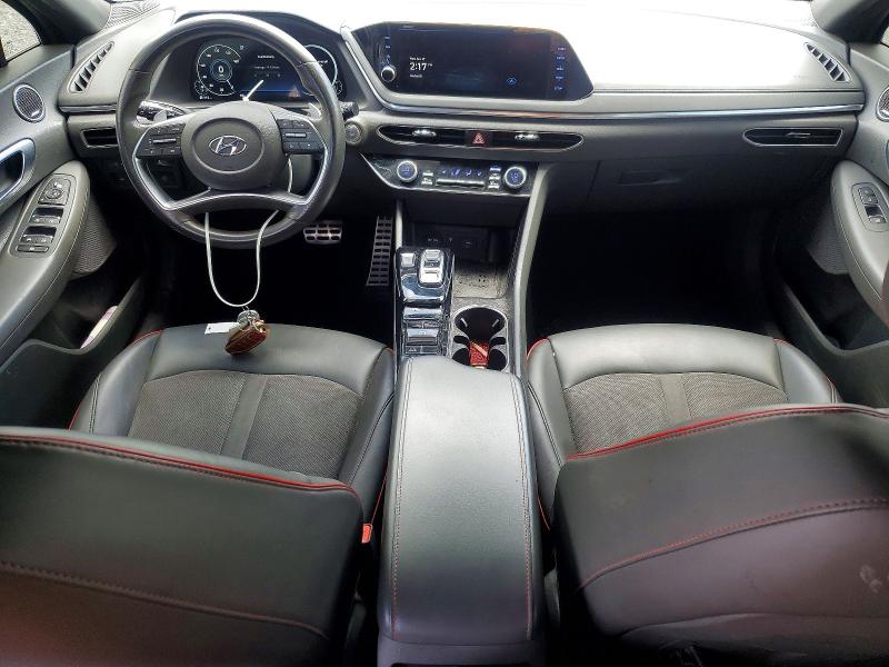 2021 Hyundai Sonata VIN 5NPEJ4J2XMH114218 COPART salvage auction — FRONT END, La - Cert Of Title-Salvage, sold $7,000 on 2026-07-20 (photo 8)
