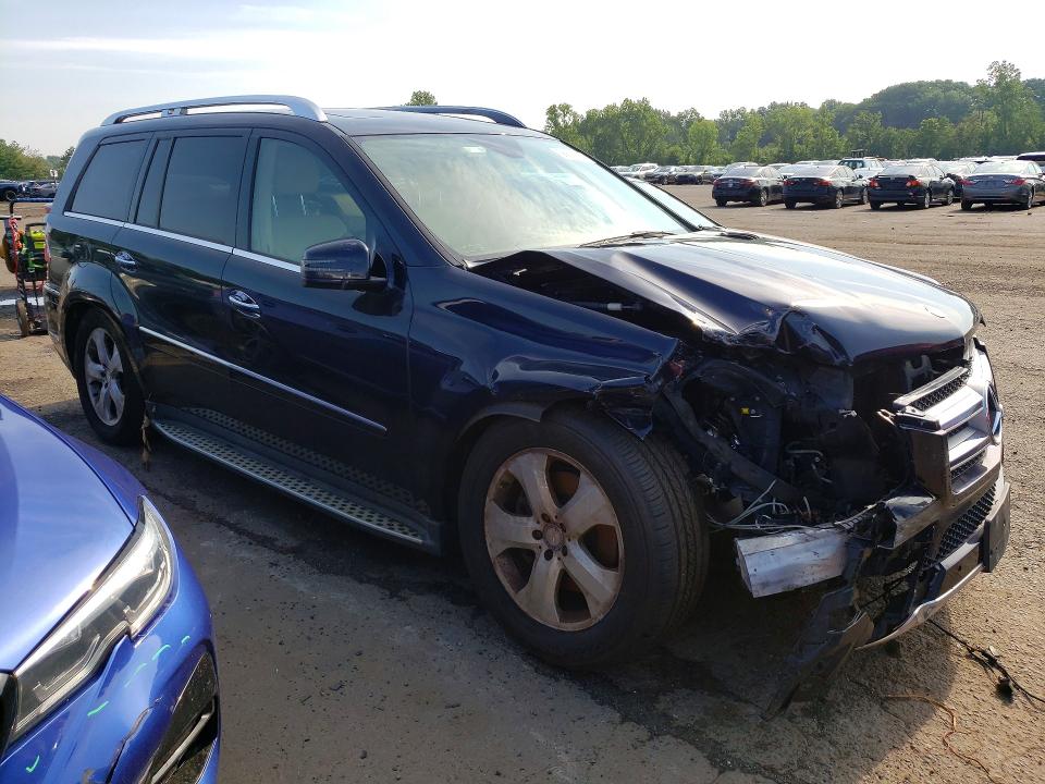 2011 Mercedes-benz Gl-class VIN 4JGBF7BE2BA700958 COPART salvage auction — FRONT END, CT - CERT OF TITLE-SALVAGE, sold $450 on 2026-07-02 (photo 4)
