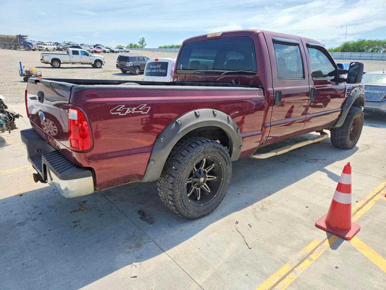 2008 Ford F-250 Super Duty VIN 1FTSW21R78EA68181 COPART salvage auction — Normal Wear, IN - CERTIFICATE OF TITLE, sold $2,300 on 2026-07-09 (photo 3)