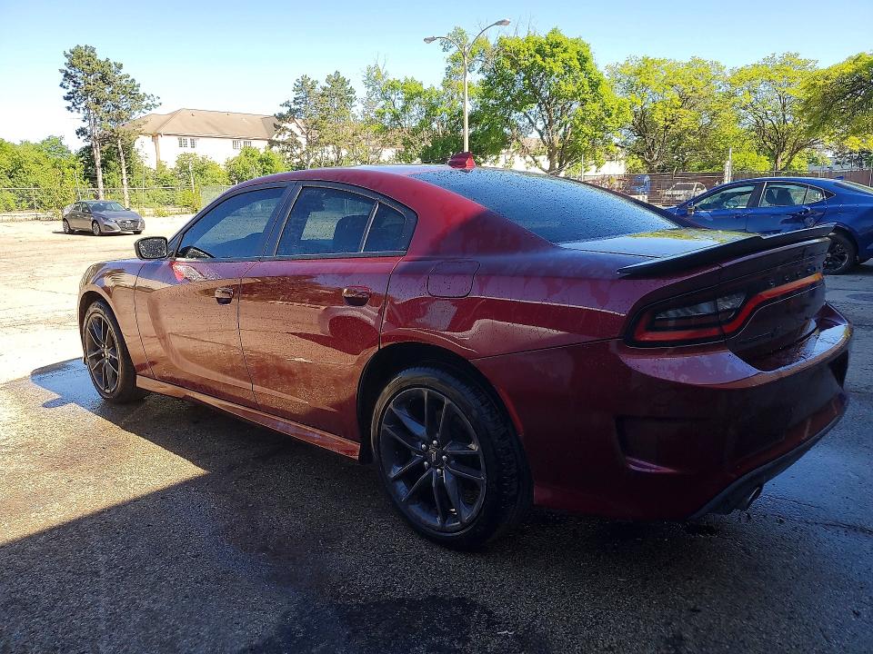2022 Dodge Charger VIN 2C3CDXMG6NH241182 COPART salvage auction — REAR END, Il - Salvage Certificate, sold $6,800 on 2026-07-20 (photo 2)