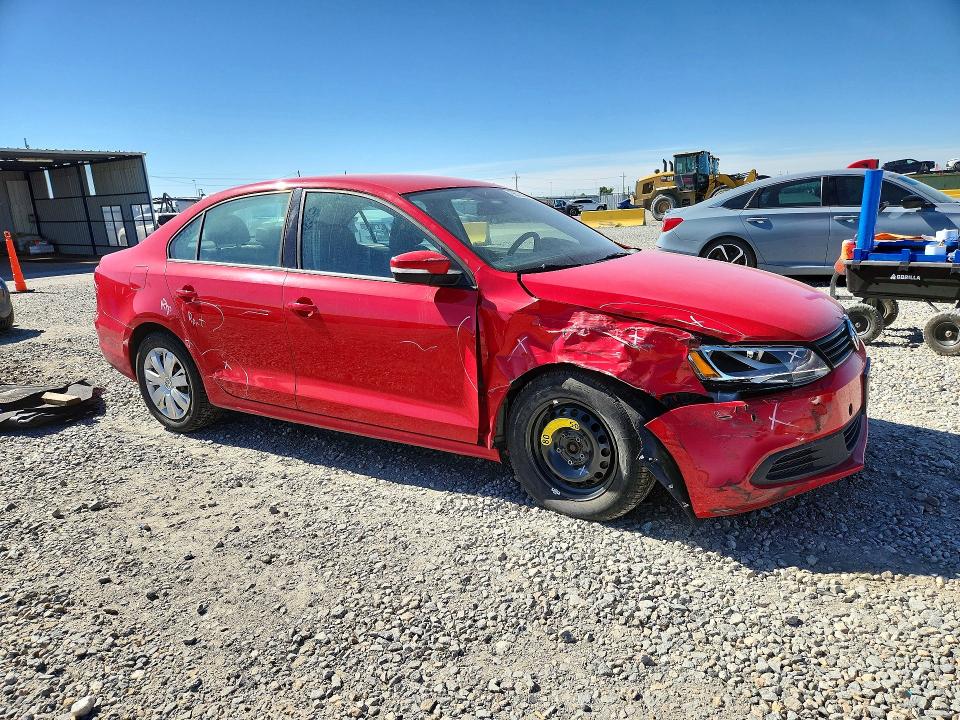 2012 Volkswagen Jetta VIN 3VWDP7AJ5CM115978 COPART salvage auction — FRONT END, Co - Salvage Title, sold $950 on 2026-07-02 (photo 4)