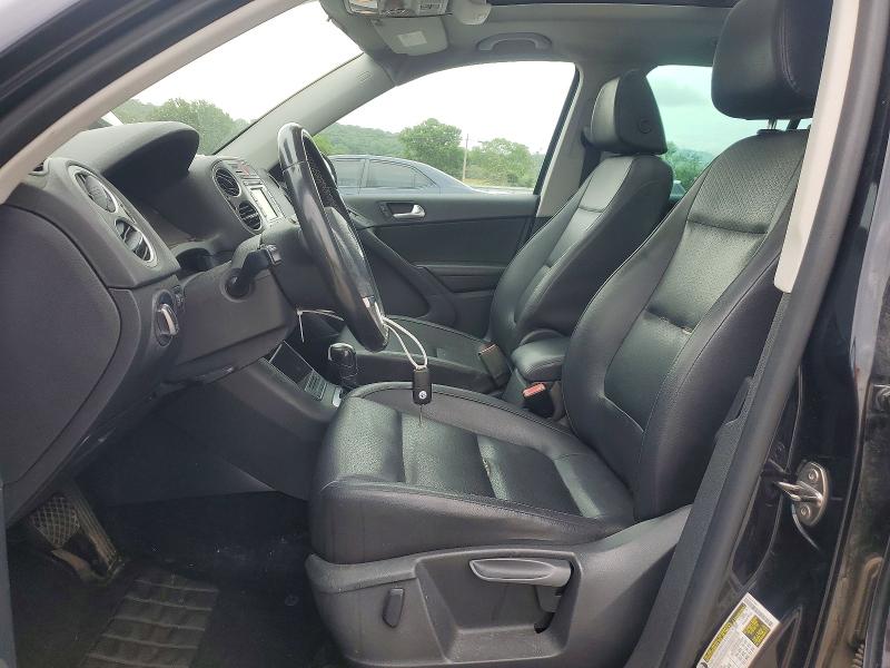 2011 Volkswagen Tiguan VIN WVGBV7AX8BW542182 COPART salvage auction — FRONT END, TN - SALVAGE CERTIFICATE, sold $600 on 2026-07-13 (photo 7)