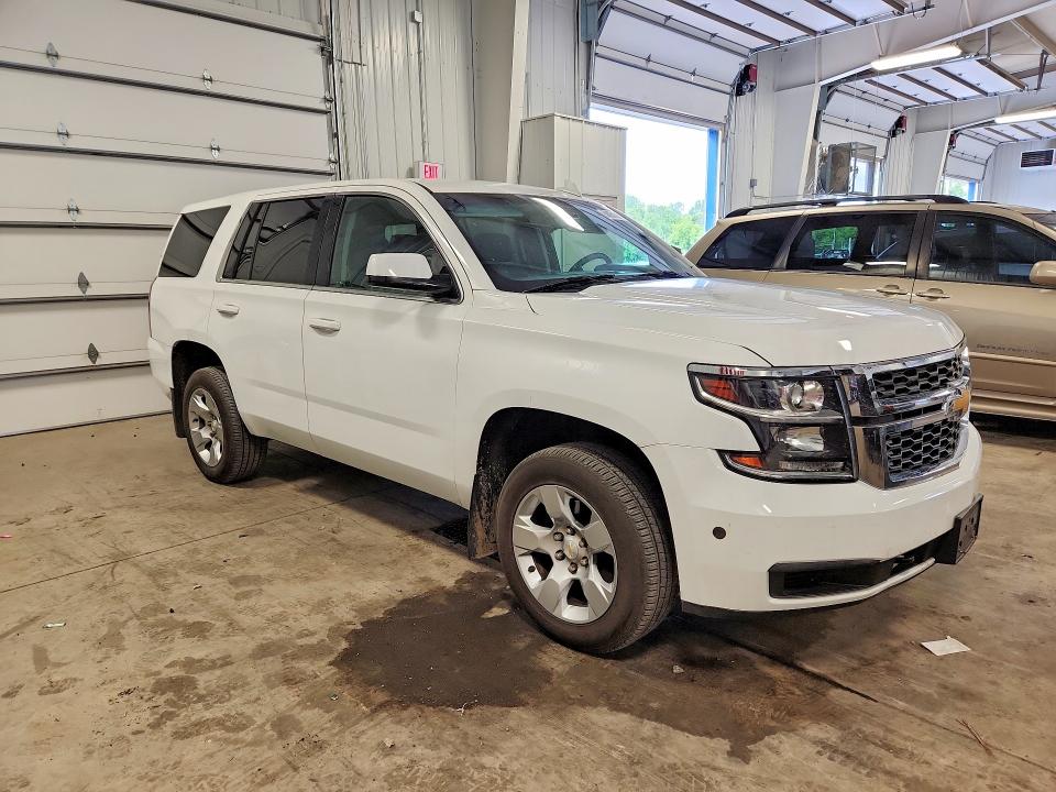 2017 Chevrolet Tahoe VIN 1GNSKDECXHR205191 COPART salvage auction — HAIL, Mn - Cert Of Title-Salvage, sold $7,400 on 2026-07-09 (photo 4)