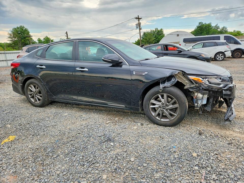 2019 Kia Optima VIN 5XXGT4L31KG309772 COPART salvage auction — FRONT END, Nj - Cert Of Title-Salvage, sold $1,300 on 2026-07-24 (photo 4)