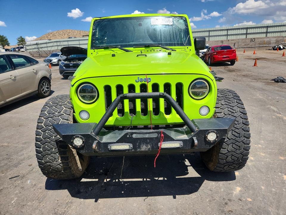 2012 Jeep Wrangler / VIN 1C4BJWFG3CL248677 COPART salvage auction — FRONT END, Sc - Cert Of Title-Salvage, sold $6,400 on 2026-07-09 (photo 5)