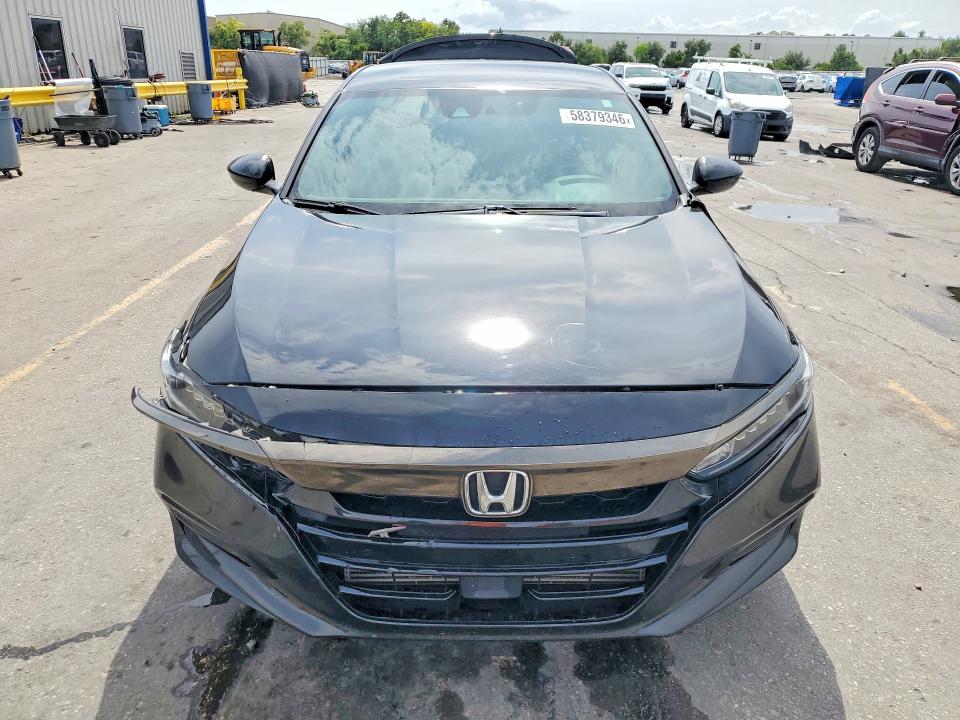2020 Honda Accord VIN 1HGCV1F35LA074584 COPART salvage auction — REAR END, Sc - Cert Of Title-Salvage, sold $10 on 2026-07-28 (photo 5)