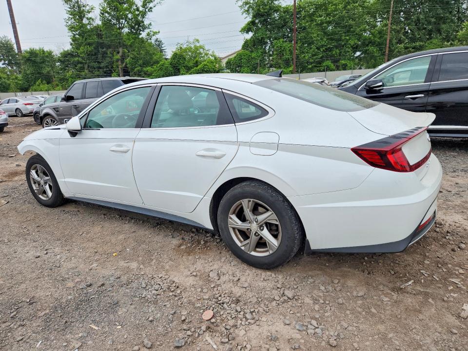 2020 Hyundai Sonata VIN 5NPEG4JA1LH056567 COPART salvage auction — FRONT END, Pa - Certificate Of Salvage, sold $2,300 on 2026-07-27 (photo 2)