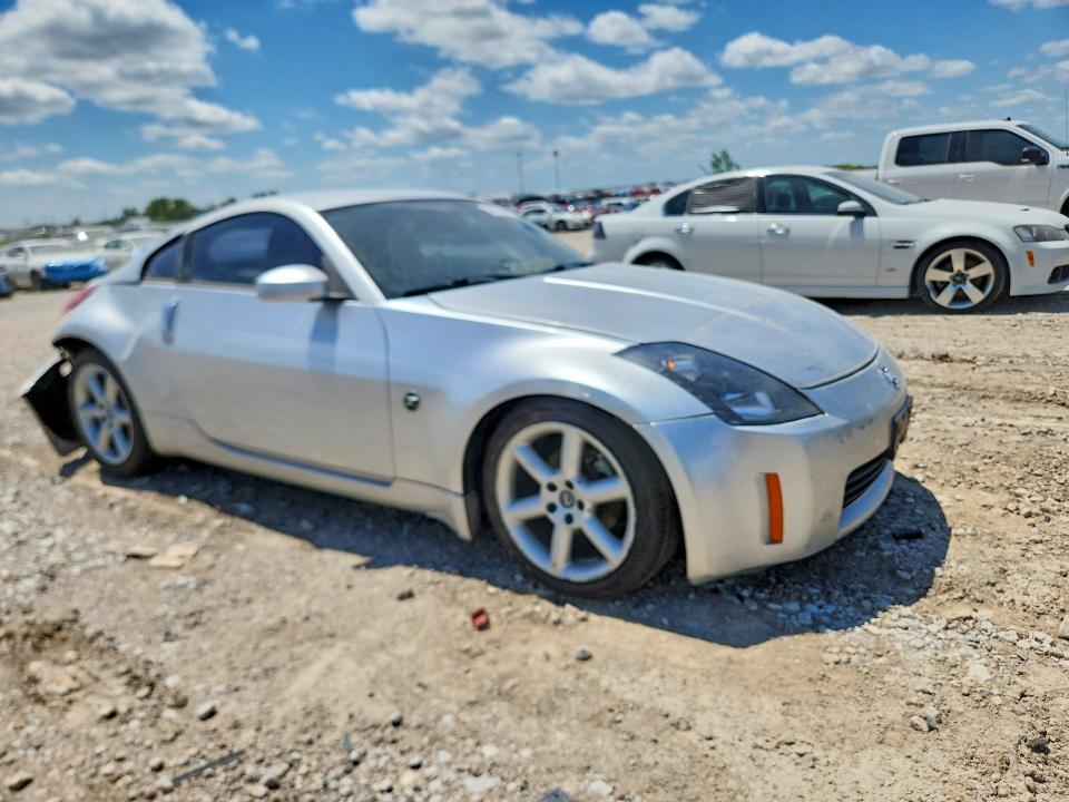 2004 Nissan 350z VIN JN1AZ34E54T061840 COPART salvage auction — REAR END, Ne - Cert Of Title-Salvage, sold $1,700 on 2026-07-28 (photo 4)