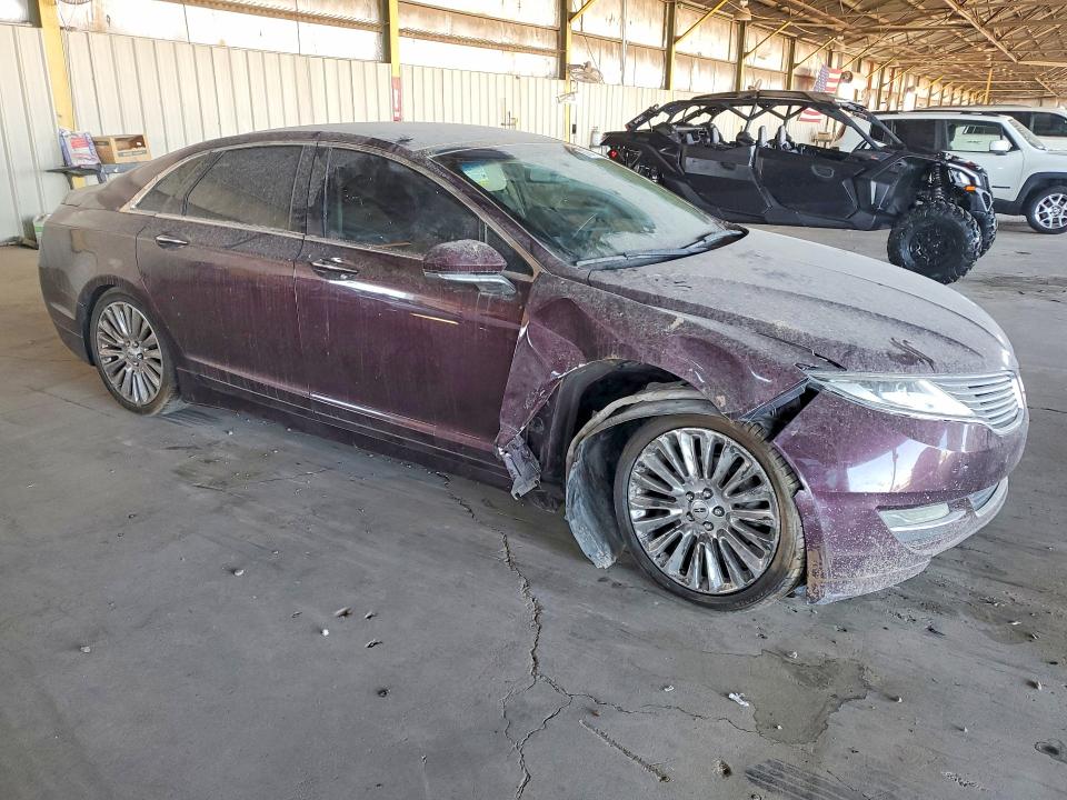 2013 Lincoln Mkz VIN 3LN6L2G92DR826416 COPART salvage auction — FRONT END, Az - Certificate Of Title, sold $500 on 2026-07-27 (photo 4)