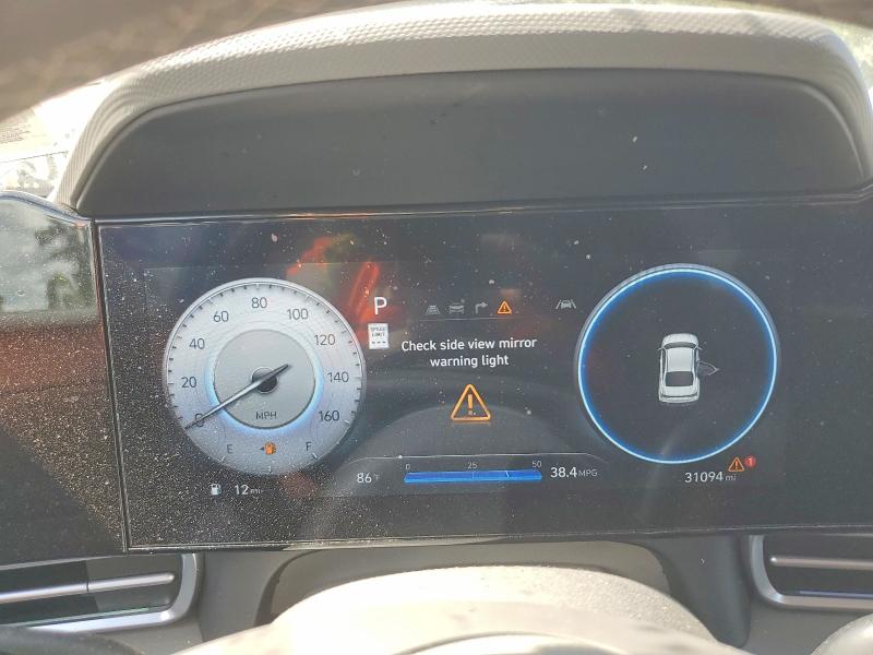 2025 Hyundai Elantra VIN KMHLS4DG0SU982352 COPART salvage auction — FRONT END, NY - CERTIFICATE OF TITLE (P), sold $12,700 on 2026-07-15 (photo 9)