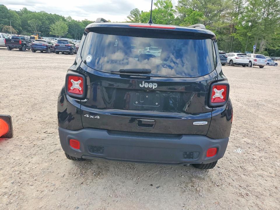2022 Jeep Renegade VIN ZACNJDB17NPN70494 COPART salvage auction — FRONT END, Nc - Salvage Certificate Of Title, sold $1,250 on 2026-08-14 (photo 6)