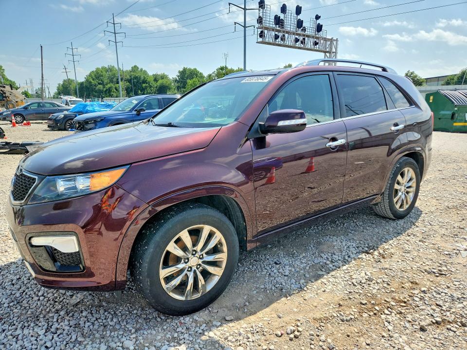 2013 Kia Sorento VIN 5XYKW4A28DG387802 COPART salvage auction — MECHANICAL, Oh - Certificate Of Title, sold $1,250 on 2026-07-10 (photo 1)