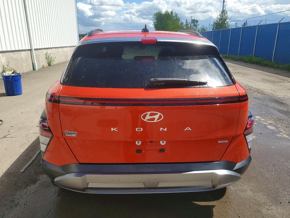 2024 Hyundai Kona VIN KM8HCCAB8RU091239 COPART salvage auction — NORMAL WEAR, Nb - Clean Title (P), sold $21,300 on 2026-07-03 (photo 6)