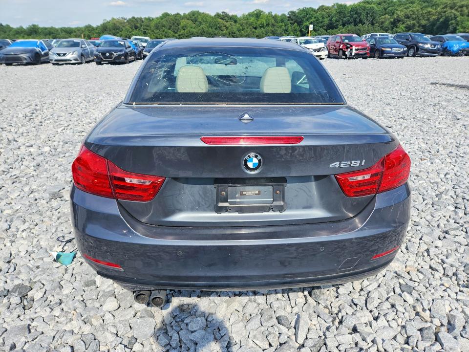 2016 BMW 4er VIN WBA3V7C5XG5A27427 COPART salvage auction — FRONT END, Ga - Certificate Of Title, sold $1,250 on 2026-07-28 (photo 6)