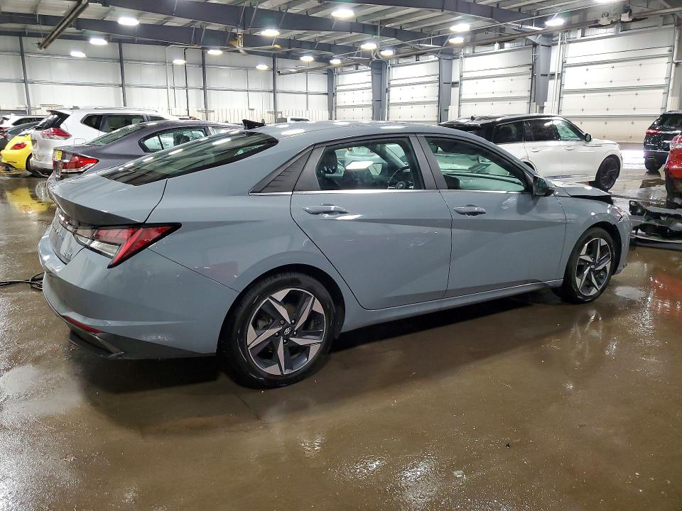 2022 Hyundai Elantra VIN KMHLN4AJ4NU015187 COPART salvage auction — FRONT END, Mn - Cert Of Title-Salvage, sold $1,500 on 2026-07-28 (photo 3)