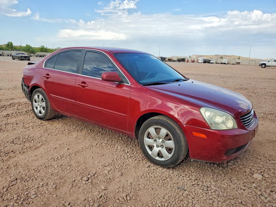 2008 Kia Optima VIN KNAGE123085184137 COPART salvage auction — REAR END, Az - Cert Of Title - Salvage, sold $725 on 2026-07-09 (photo 4)